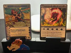 CHAOTIC INTRESS AND CHARGE OF THE BRAVE CARDS - Image 1