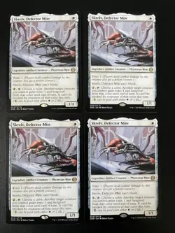 MTG- Skrelv, Defector Mite x4 - Phyrexia: All Will Be One - Image 1