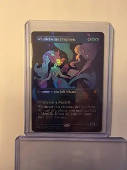 Wanderwine Prophets Borderless 132 Foil MTG Special Guests SPG NM - Image 1