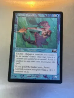 Arctic Merfolk LP Planeshift Vintage Magic Cards, COMBINED SHIPPING - Image 1