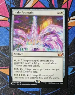 Halo Fountain, NM Regular MTG The List - Streets of New Capenna Unplayed Magic - Image 1