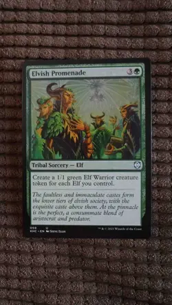 Magic: the Gathering / MtG Elvish Promenade x1 Kaldheim Commander - Image 1