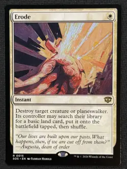 Erode SOS R | Secrets of Strixhaven | Regular | MTG b - Image 1