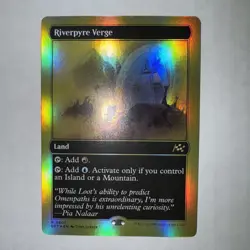 MTG Aetherdrift Riverpyre Verge First-place Foil NM - Image 1