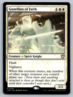 Guardian of Faith R 0148 Secrets of Strixhaven Regular - Image 1
