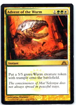 #51 Advent of the Wurm Dragon's Maze Rare - Image 1