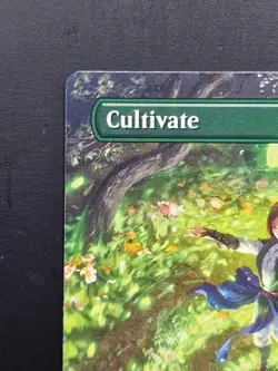 MTG Borderless Cultivate M21 317 Regular Rare Extended Art Core 21 Near Mint (A) - Image 2