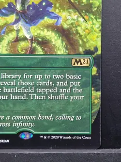 MTG Borderless Cultivate M21 317 Regular Rare Extended Art Core 21 Near Mint (A) - Image 5