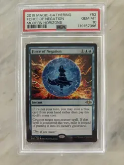 Force of Negation - MTG MH - PSA Gem MT 10 - Magic The Gathering - Image 1