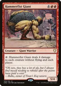 Hammerfist Giant - Commander Anthology Volume II | MTG Card - Image 1