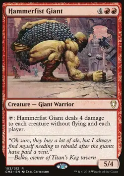 Hammerfist Giant - Commander Anthology Volume II | MTG Card - Image 3