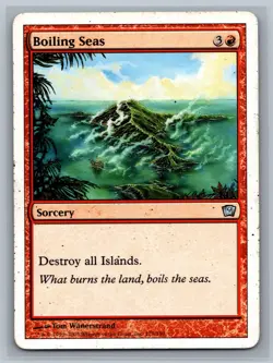 Magic The Gathering 9th Edition Boiling Seas #178/350 MTG TCG CCG Ninth - Image 1