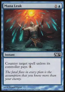 Mana Leak - Magic 2012 | MTG Card - Image 3