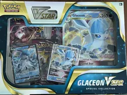 Pokemon TCG: Pokemon Center Glaceon & Leafeon V Star Special Collection Boxes - Image 3