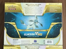 Pokemon TCG: Pokemon Center Glaceon & Leafeon V Star Special Collection Boxes - Image 5
