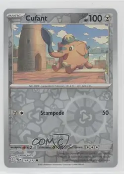 Cufant Reverse Foil Pokemon SV02: Paldea Evolved #149 - Image 1