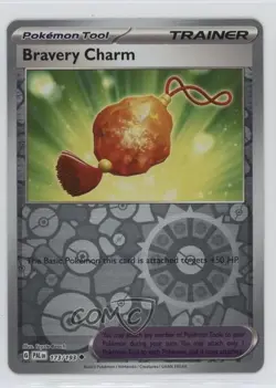 Bravery Charm Reverse Foil Pokemon SV02: Paldea Evolved #173 - Image 1