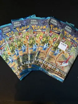 6 PACKS POKEMON PARADISE DRAGONA SV7a (KOREAN) SEALED - Image 1