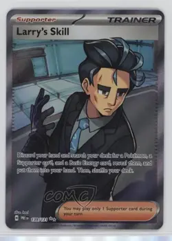 Larry's Skill Ultra Rare Pokemon Prismatic Evolutions PRE #139 - Image 1