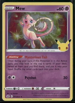 Mew 011/025 Holo - Pokemon TCG Celebrations - Image 1