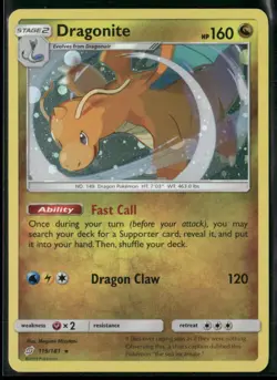 Dragonite - (Cosmos Holo) 119/181 Holo - Pokemon TCG Miscellaneous Cards & Produ - Image 1