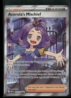 Acerola's Mischief - 165/132 Holo - Pokemon TCG ME01: Mega Evolution - Image 1