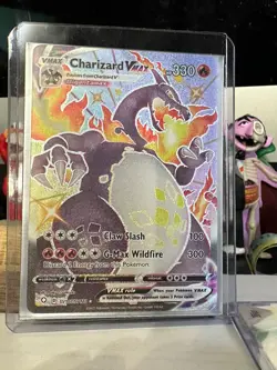 Pokemon Charizard VMAX Holo Card SV107/SV122 Shining Fates English - Image 1