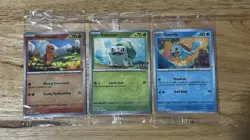 Squirtle (Pokemon Center) - Bulbasaur (Best Buy) - Chamander (GameStop) Promos - Image 1