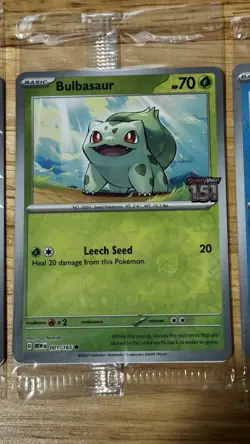 Squirtle (Pokemon Center) - Bulbasaur (Best Buy) - Chamander (GameStop) Promos - Image 3