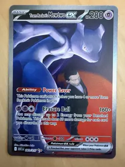 Team Rocket’s Mewtwo ex - 281/217 - SIR - Ascended Heroes - English Pokemon Card - Image 2