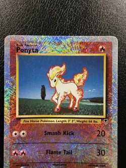 Pokemon TCG Ponyta Legendary Collection Reverse Holo Card 87/110 LP/MP - Image 2
