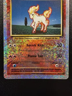 Pokemon TCG Ponyta Legendary Collection Reverse Holo Card 87/110 LP/MP - Image 3