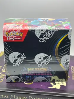 2025 Pokemon Mega Evolution Phantasmal Flames Booster Box New Sealed - Item F - Image 1