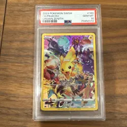 Pikachu 160/159 - Pokemon Sword & Shield Crown Zenith - Secret Rare Holo - 10 - Image 1