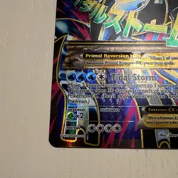 Pokemon Primal Kyogre EX Full Art Ultra Rare Holo 149/160 XY 240 HP - Image 2