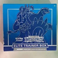 🐊 Pokemon SwordShield Pokemon Battle Styles Elite Trainer Box – Rapid Strike 💙 820650808357 - Image 1