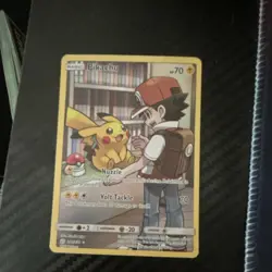 Pikachu Secret Rare Full Art Holo 241/236 SM Cosmic Eclipse 2019 English - Image 1