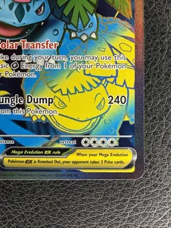Pokemon: Mega Venusaur EX Ultra Rare Full Art Holo 155/132 (Near Mint) - Image 3