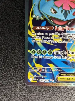 Pokemon: Mega Venusaur EX Ultra Rare Full Art Holo 155/132 (Near Mint) - Image 4