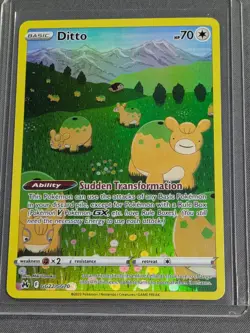Pokemon TCG Holo Full Art Lot 5 Whimsicott Zamazenta VSTAR Altaria Flaaffy Ditto - Image 3