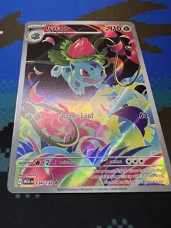 Ivysaur Illustration Rare IR 134/132 Mega Evolution Pokemon TCG English NM - Image 1
