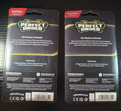 Lot Of 2 Pokemon Perfect Order Blister Promo Pack Meganium + Cinderace - Image 2