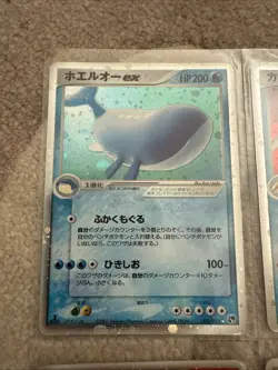 Lot Of 4 Japanese Pokemon EX Era Kabutops Magcargo Wailord Regirock MP HP DMG - Image 2