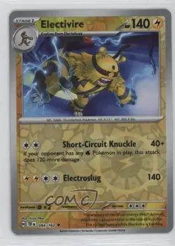Electivire Reverse Foil Pokemon SV05: Temporal Forces #054 - Image 1