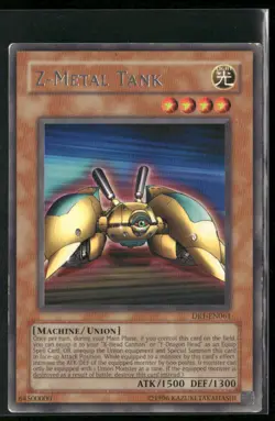 Z-Metal Tank DR1-EN061 Unlimited - Yu-Gi-Oh! TCG Rare - Image 1
