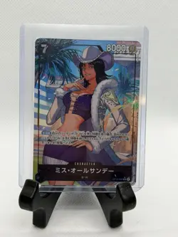 Ms. All Sunday (Alt Art) OP14-084 Jap The Azure Sea's Seven - One Piece - NM - Image 1