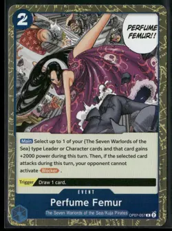 Perfume Femur OP07-057 - One Piece TCG 500 Years in the Future R - Image 1