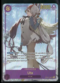 Uta (Alternate Art) OP02-120 - One Piece TCG Paramount War SEC - Image 1