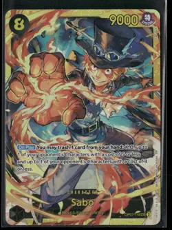 Sabo OP07-118 - One Piece TCG 500 Years in the Future SEC - Image 1