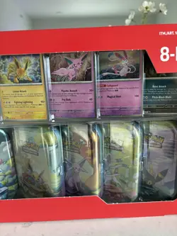 Pokemon TCG Prismatic Evolutions Costco 8 Mini-Tin Bundle w/ Promo Cards NEW - Image 2